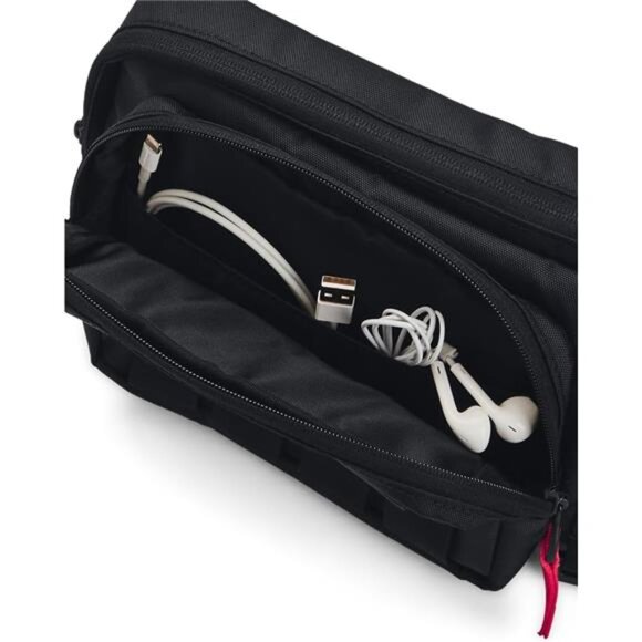 Mens Waist Bag Water Resistant Crossbody Sling Bag Travel Running Gym Fanny Pack - Picture 3 of 7